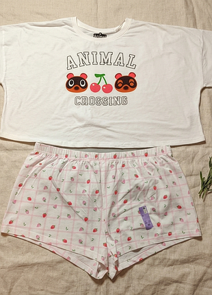Пижама футболка шорты хl primark