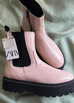 Новые ботинки zara р.38