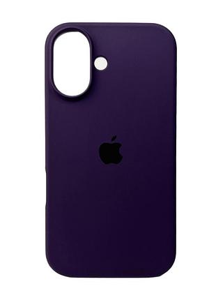 Чохол для смартфона silicone full case aa open cam for apple iphone 16 59,berry purple