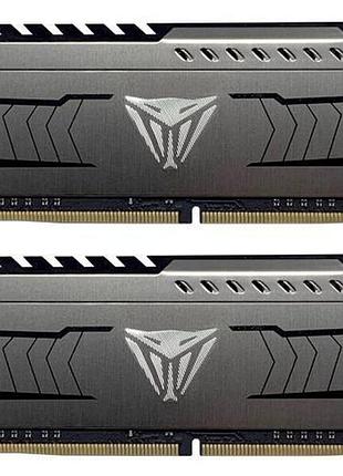 Оперативна пам'ять ddr4 patriot viper steel 64gb (kit of 2x32768) 3200mhz cl16 dimm