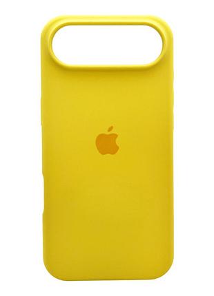Чохол для смартфона silicone full case aa open cam for apple iphone 17 air 33,canary yellow