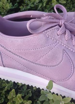 Замшевые кроссовки nike classic cortez suede (размер 38.5 / 24.5 см) идеальное состояние
