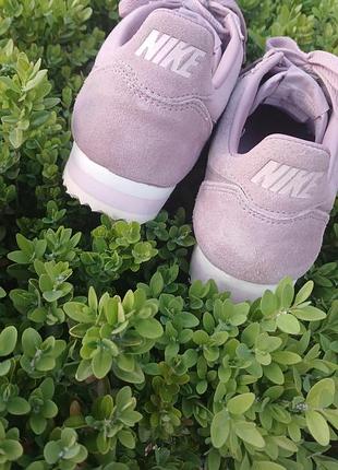 Замшевые кроссовки nike classic cortez suede (размер 38.5 / 24.5 см) идеальное состояние