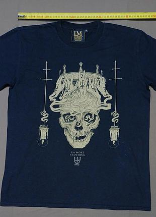 Плечи 45 см lm la mort clothing size m черная футболка product of the 79
100% cotton