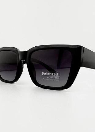 Сонцезахисні окуляри polarized pz03098 col.1 чорні з поляризацією, жіночі антибликові окуляри