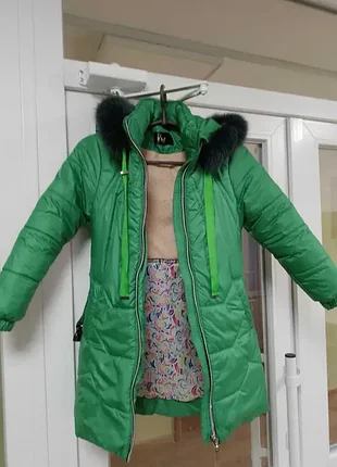 Зимнее пальто на девочку 2