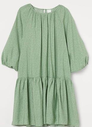 Платье оверсайз вискоза/лиоцелл/полиамид р.46-50 h&amp;m