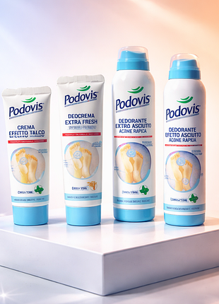 Средства podovis для стоп, ног, обуви. италия.