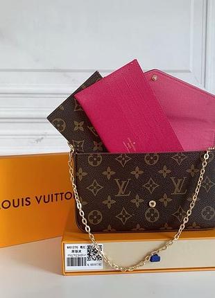 Кроссбоди lv monogram pochette felicie в наличии