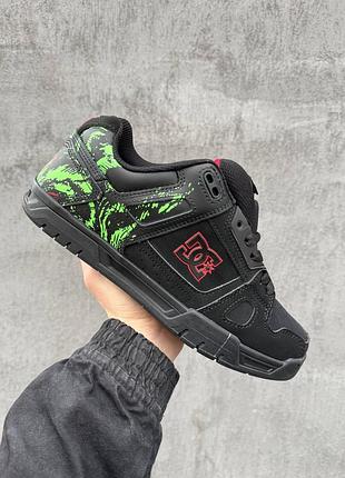 Кросівки dc stag slayer black/green