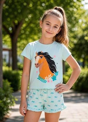 Комплект костюм піжама для дівчинки 8-9 років 134р cool club