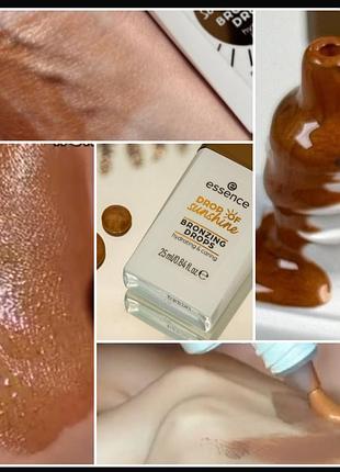Essence drop of sunshine bronzing drops  бронзующие капли