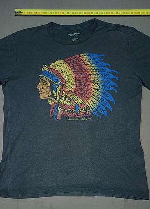 Плечи 50 см denim&amp;supply ralph lauren size m черносерая футболка индианец made in mexico
