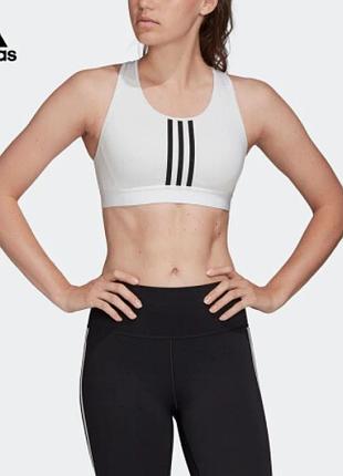 Xs / s💥 спортивный топ бюстгальтер бра adidas don't rest 3-stripes bra 💥