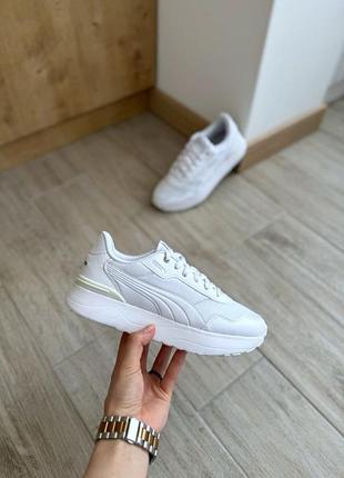 Сша! оригінальні літні жіночі кросівки puma r78 voyage 382048-02 у новому стані