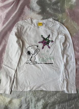 Реглан peanuts, р.134-140 (8-10y)
