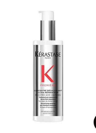Декальцировочный прешампунь-уход kerastase premiere decalcifying repairing pre-shampoo treatment для поврежденных волос, 250
