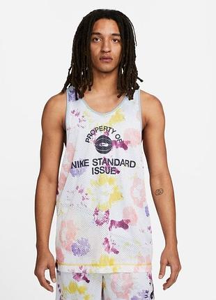 Двусторонняя баскетбольная футболка nike standard issue