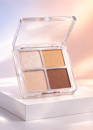 Sweet and shimmer eyeshadow palette jasmine la belle