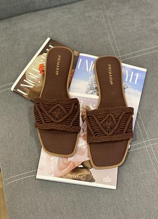 🖤шльопанці жіночі р.40 primark🖤