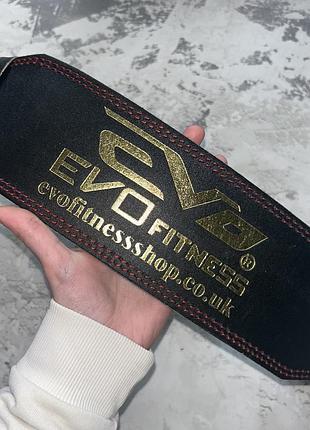 Пояс шкіряний evo для важкої атлетики розмір м