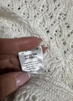Ажурна кофта zebra, xl 4