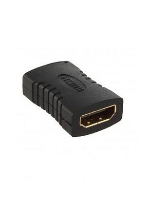 Переходник hdmi af-af kingda s0292 для удлинения hdmi-сигнала black