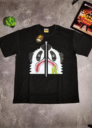 Футболка bape panda/футболка бейп панда/футболка бейп