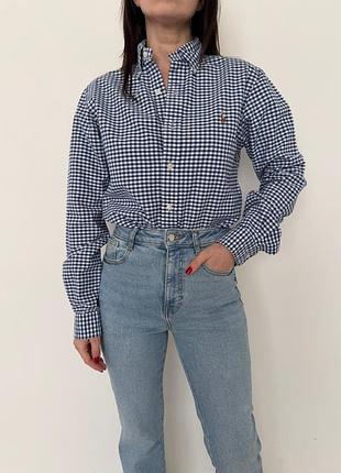 Рубашка в клетку ralph lauren