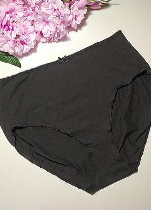 Новые высокие коттоновые трусики george, u9 18, eur 46, 3xl