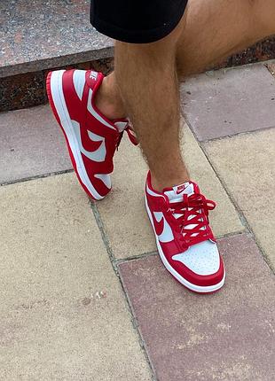 Nike sb dunk low retro medium grey red