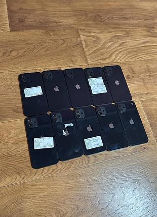 Оригінальний корпус apple iphone 12 black blue purple red green white 12 mini 12 pro gold та інші
