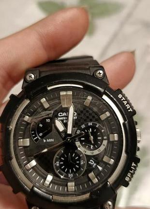 Чоловічий наручний годинник — casio mcw-200h-1a.