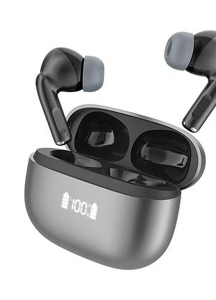 Бездротові навушники x12 pro bluetooth сенсорні з дисплеєм