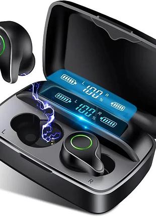 Уценка! беспроводные наушники osdfono bluetooth 5.0 водонепроницаемые ipx7 для спорта, жк-дисплеем