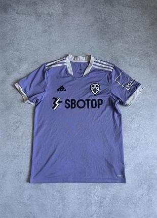 Футбольна футболка leeds united fc adidas чоловіча розмір л