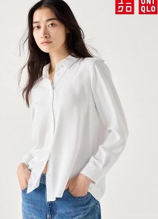 Блузка uniqlo з віскози