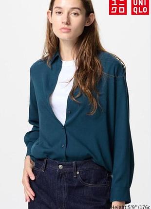 Блузка uniqlo з віскози