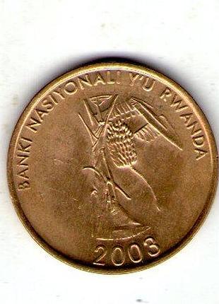 Руанда 10491, 2003 сталь с латунным покрытием, 5g, ø 24mm no3029