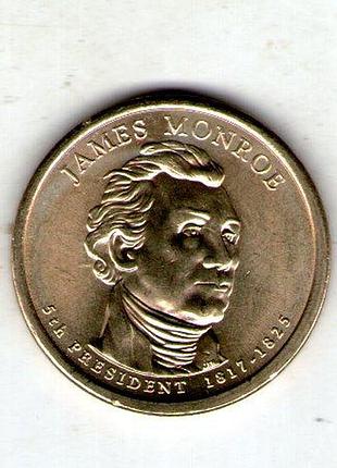 Сша 1 долар, 2008 5-й президент сша - джеймс монро (1817-1825) №3260