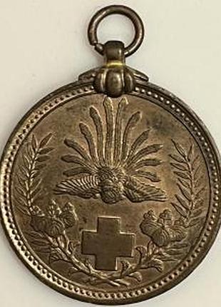 Япония медаль красный крест при русско-японской войне 1904-1905 год no925
