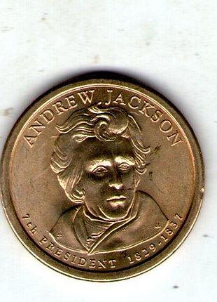 Сша 1 долларов, 2008 8-й президент сша - мартин ван бюрен (1837-1841) no3209