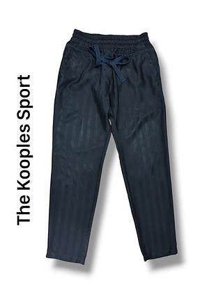 Штаны the kooples из sport линии сатиновые в полоску тон-в-тон