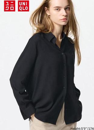 Блузка uniqlo з віскози