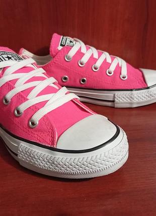 Яркие розовые кеды converse all star 31 размер | детские кеды для девочки 31 р. (19 см) - 600 грн