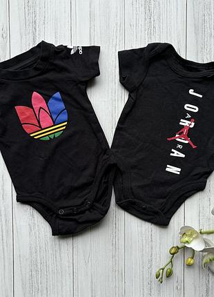 Боді унісекс adidas jordan оригінал 62см 0-3міс