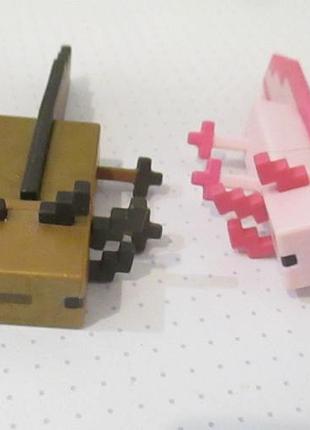 Mattel minecraft фигурки 3.25" axolotls 2
