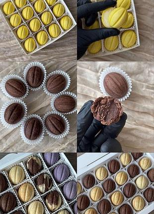 Свежие орешки в разных вкусах