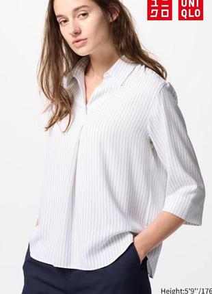 Блузка uniqlo з віскози