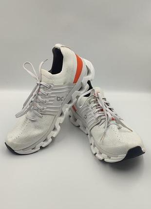 👟 мужские кроссовки onunning cloudswift 3 оригинал размер 44 (28 см) белые 041